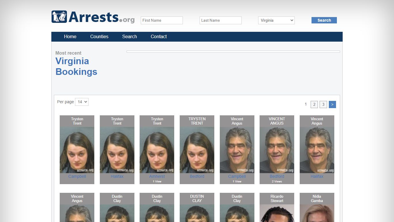 Virginia Arrests and Inmate Search